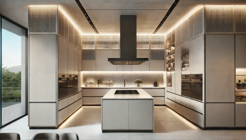 30. Hidden Range Hood