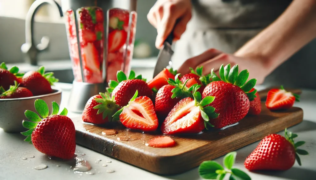 Preparing Your Strawberries