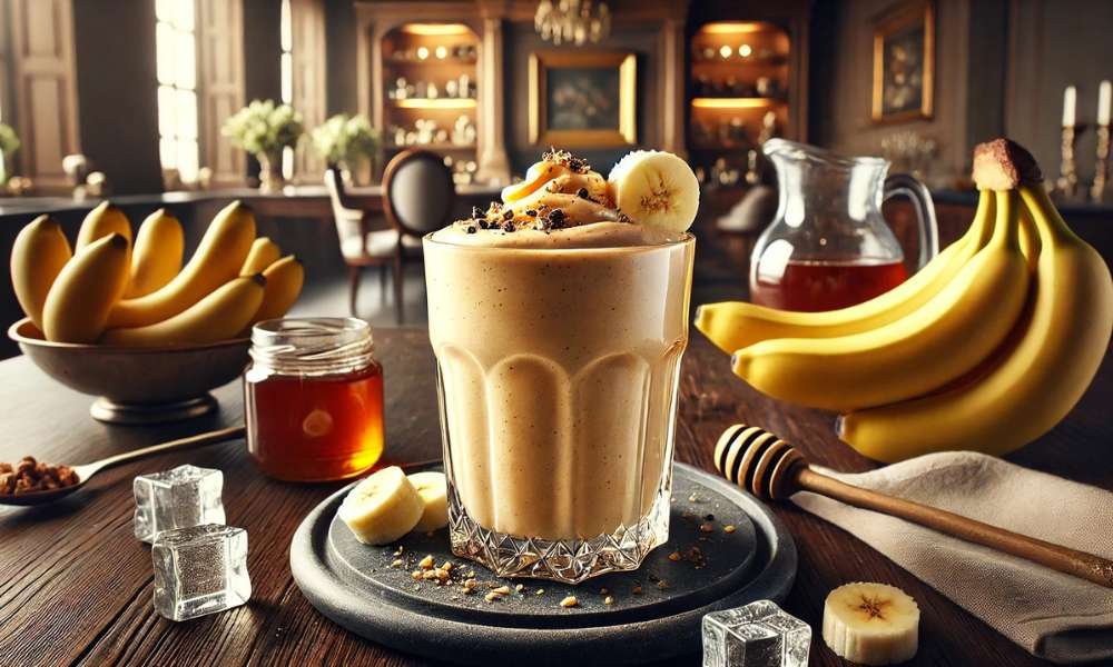 How to Make a Banana Smoothie in a Blender