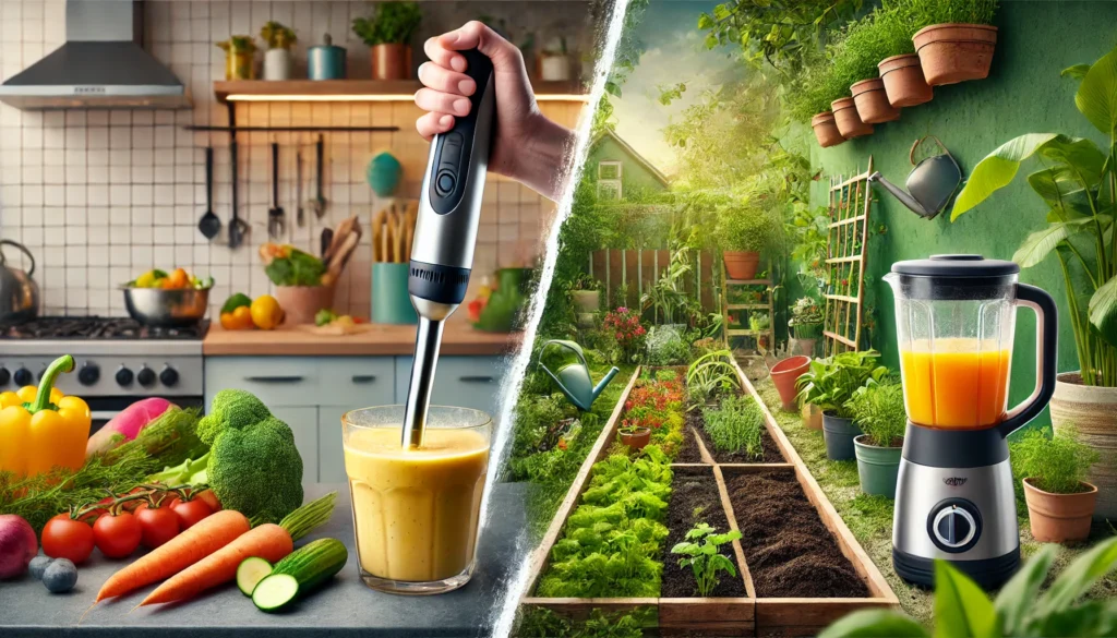 Benefits of Using a Stick Blender in the Garden and Kitchen