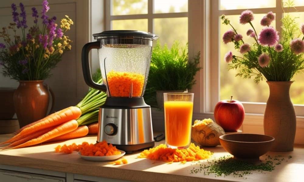 How to Make Carrot Juice in a Blender